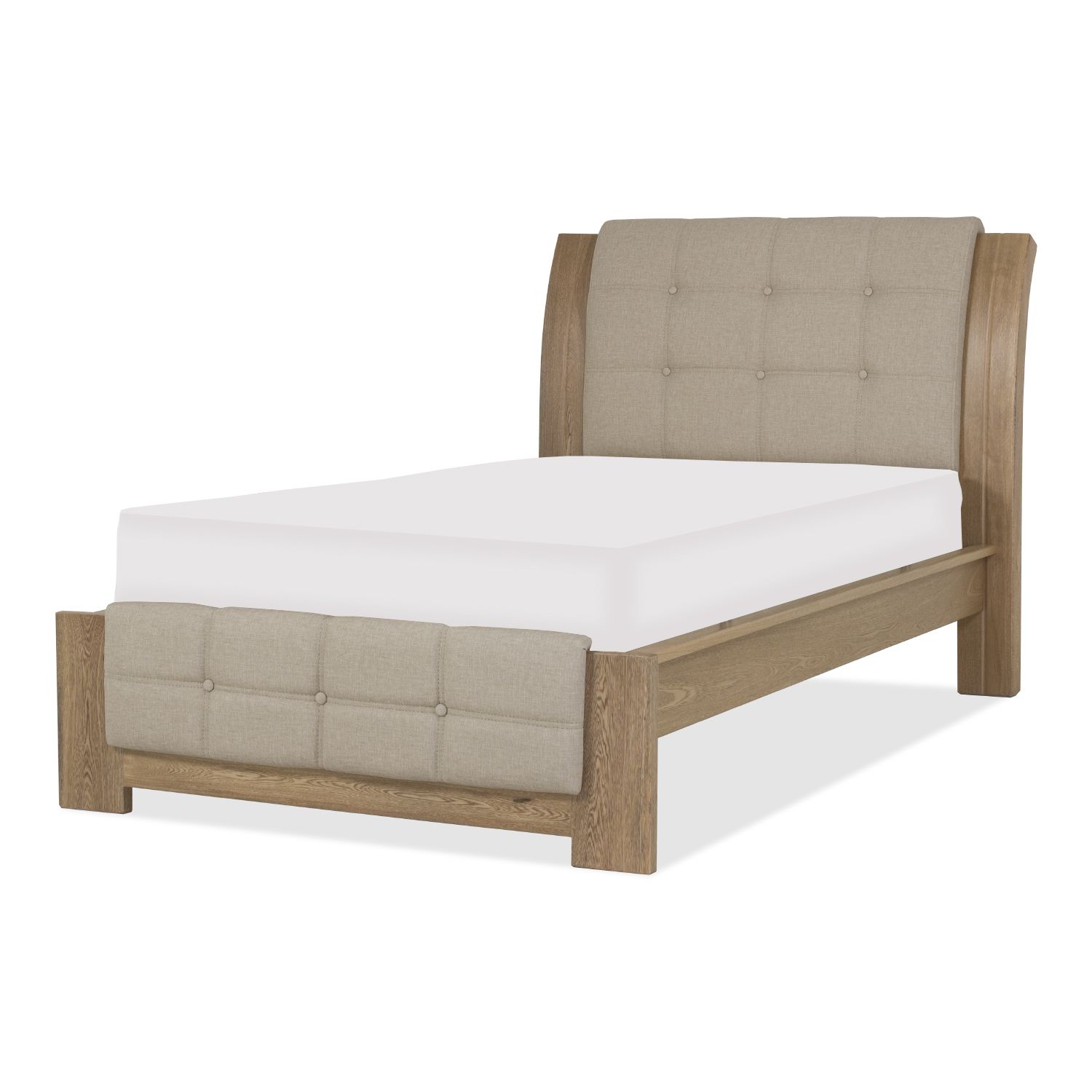 Cama Cuna Noruega Nocheros 1.00 Eurolino Marfil, Natural